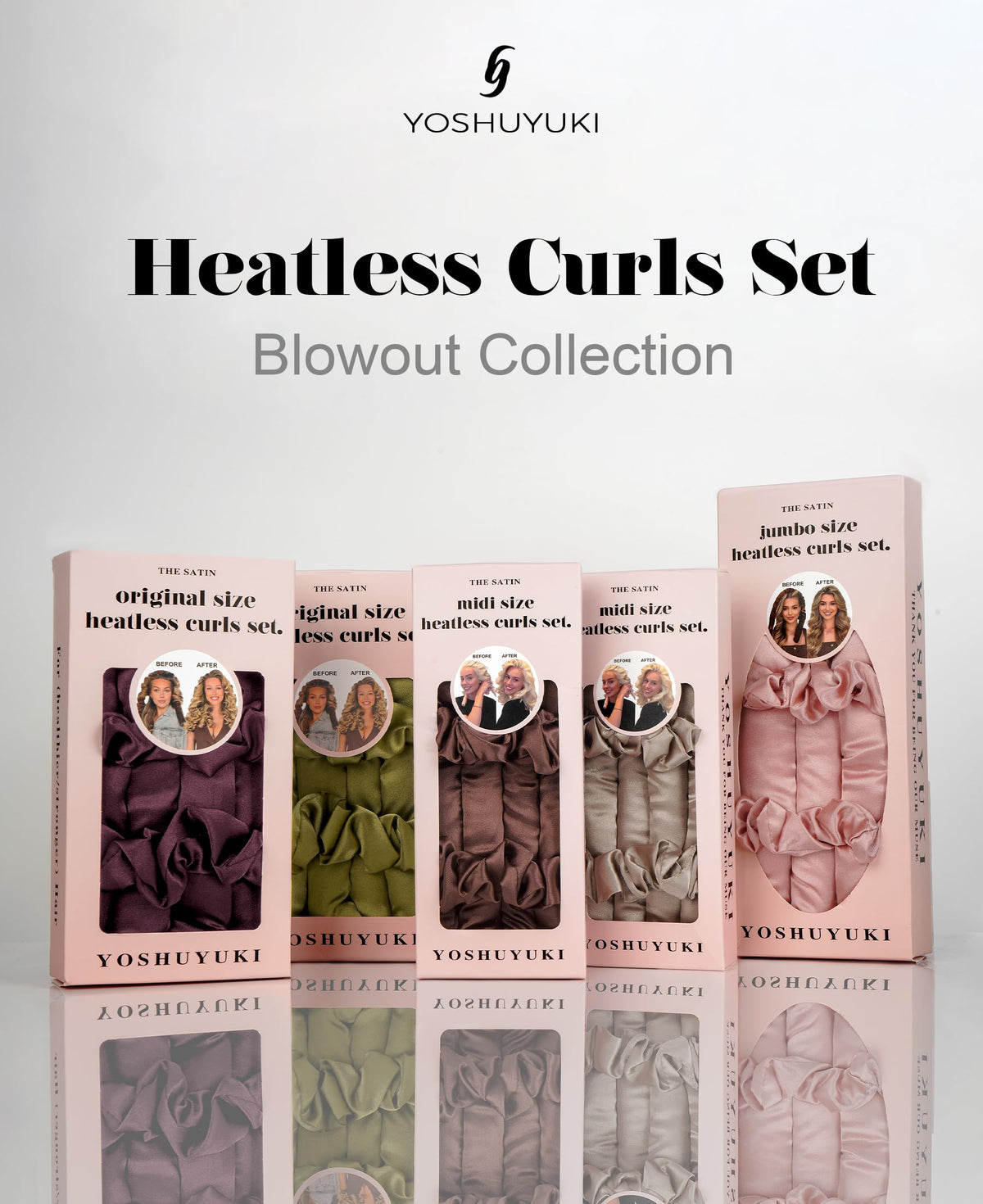 YOSHUYUKI result shows bouncy curls and shine after sleep.
