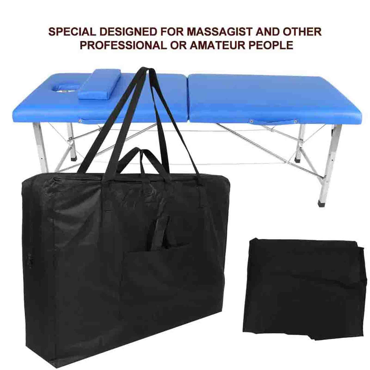 Yosoo Health Gear bag with zipper closure ensures secure transport.