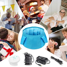 YoTmake complete package includes blue bucket for detox routines