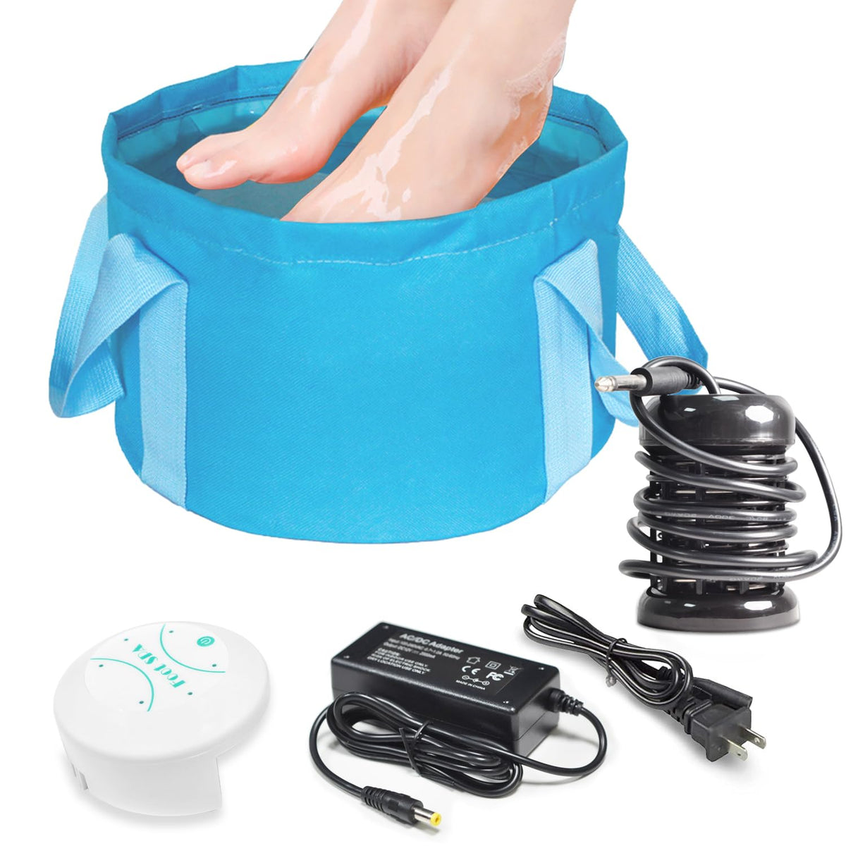 YoTmake ionic detox foot bath machine front view for home use
