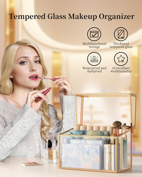 Youdepot lipstick-organizer-gift-ready, ideal for makeup lovers seeking tidy beauty storage.