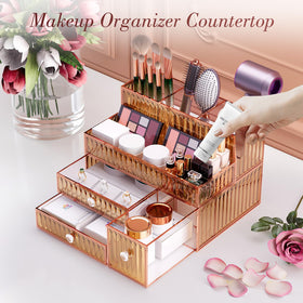Youdepot perfume display presents favorites in a compact vanity shelf.