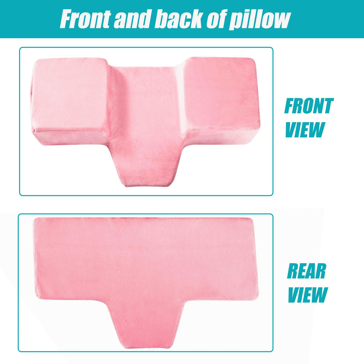 Youlona memory foam lash pillow contours for steady eyelash sessions