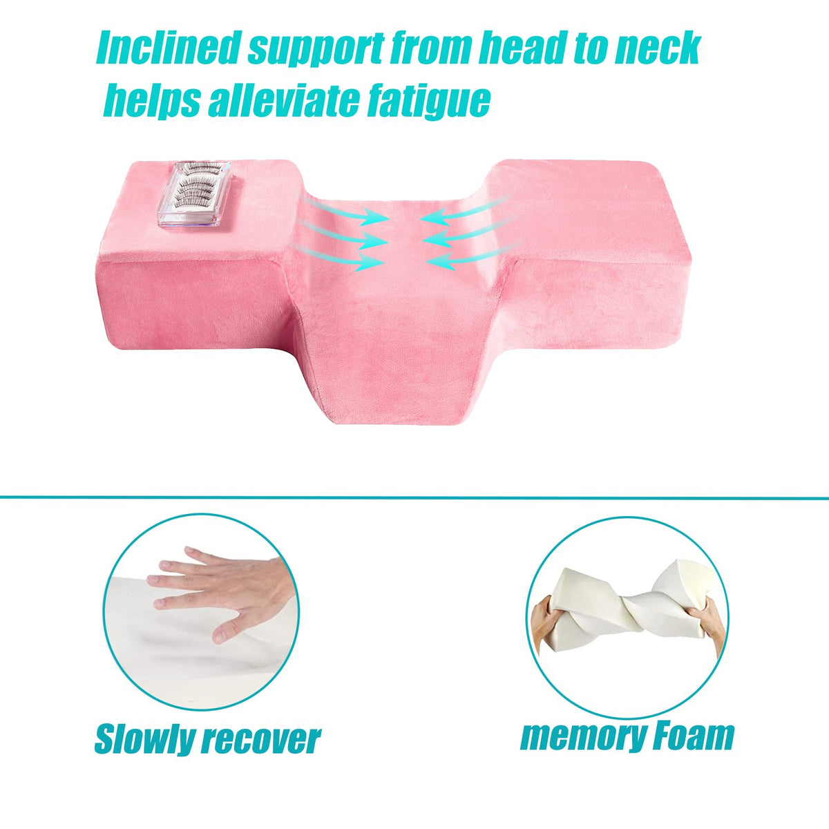 Youlona salon pillow ideal gift for lash artists and clients
