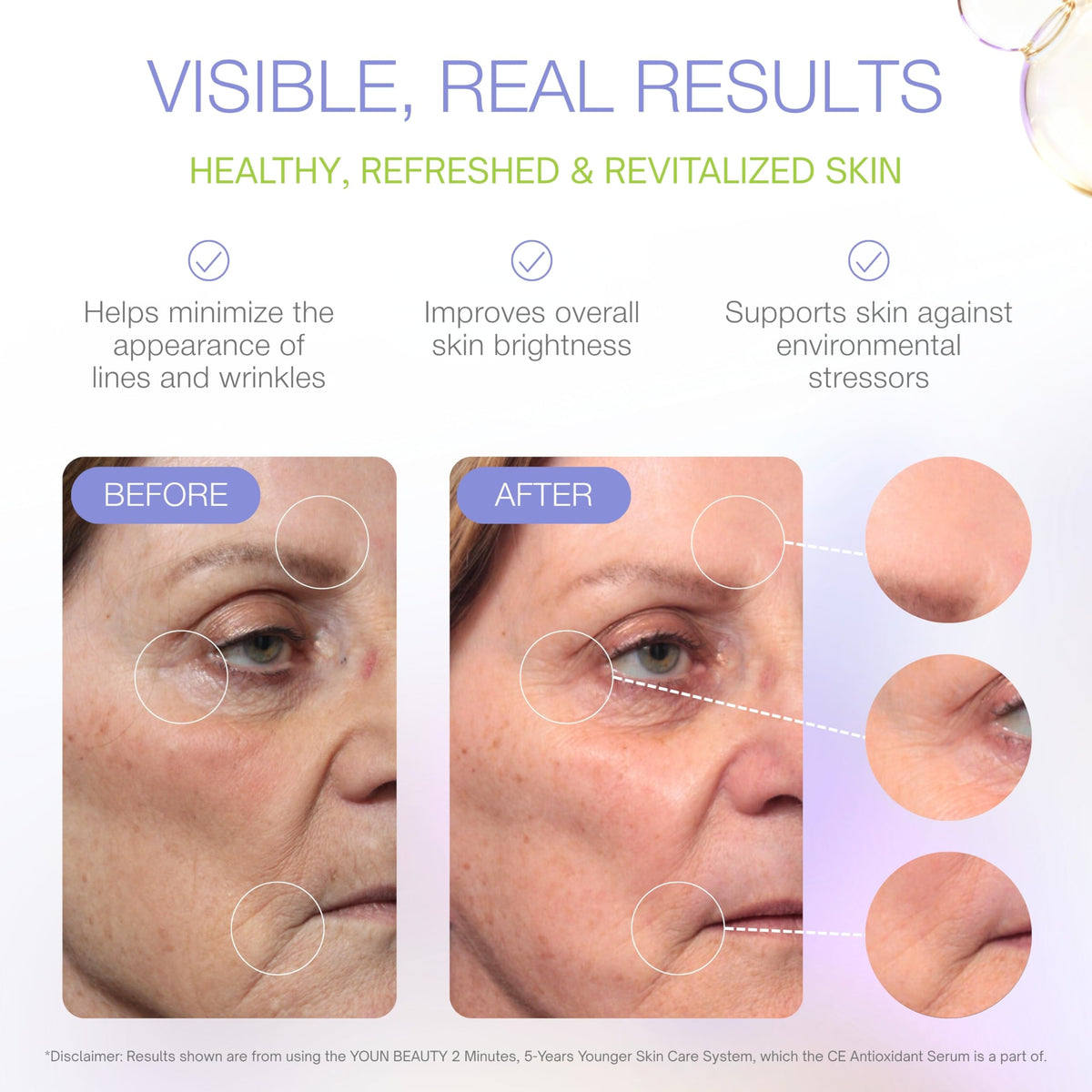 YOUN Beauty arginine in formula supporting skin resilience and protection