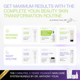 YOUN Beauty jojoba oil providing smooth, lightweight hydration