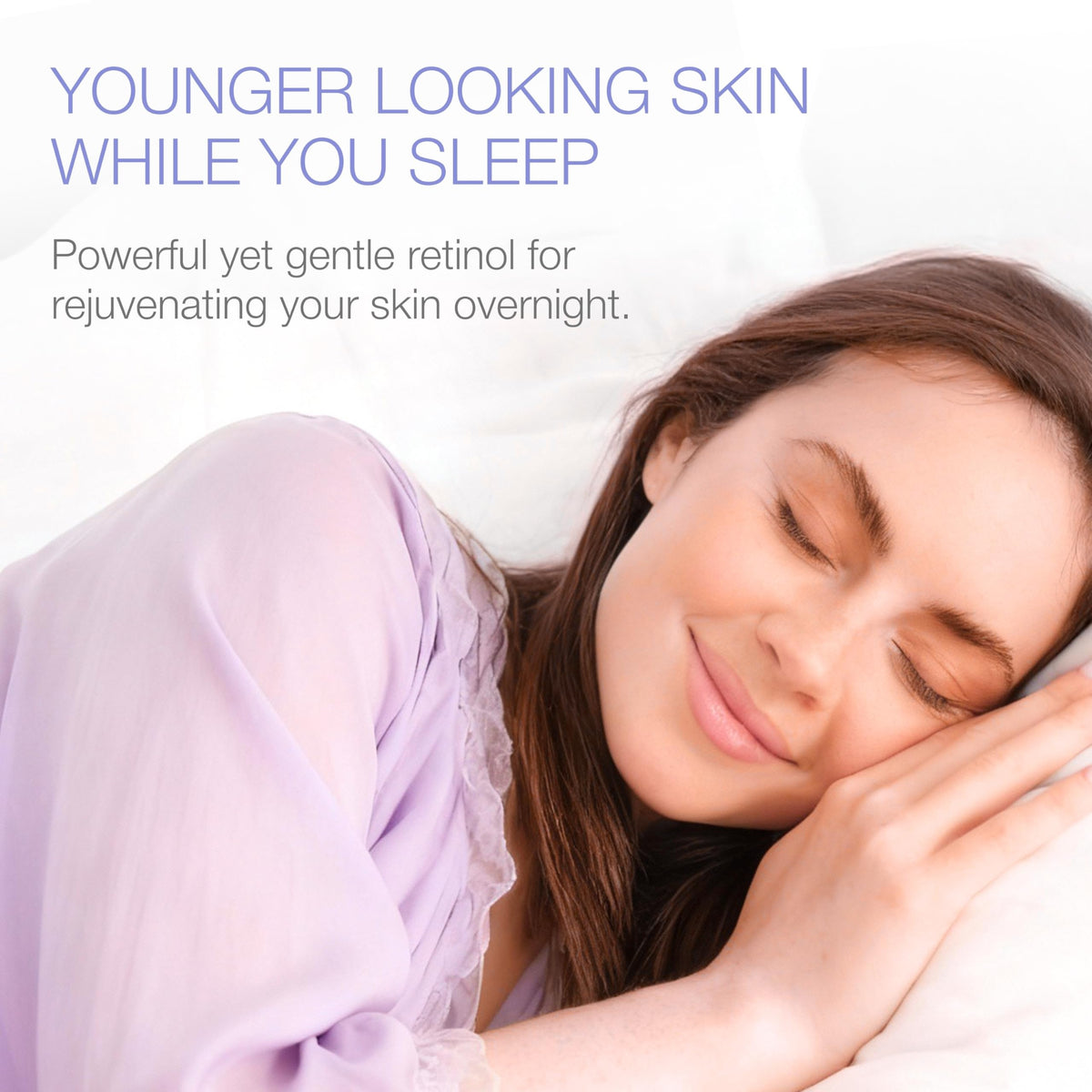 YOUN Beauty Retinol Night Cream texture close-up showing smooth absorption
