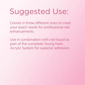 75-second quick-setting feature of Young Nails powder for faster applications