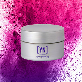 Young Nails Synergy builder gel layering enables precise structure and strength.