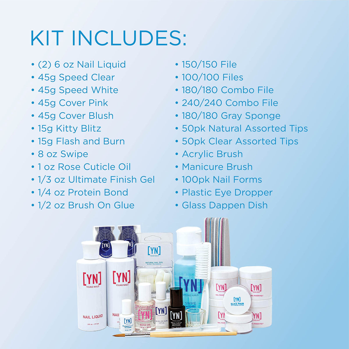 Young Nails Ultimate Pro Kit professional tools for precise nail artistry at home.