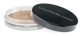 YOUNGBLOOD loose mineral foundation Honey swatch for warm, radiant skin.
