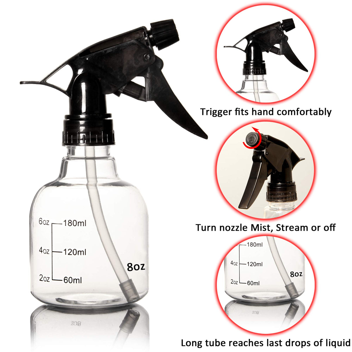 Youngever 3-mode sprayer offers off, stream, and mist for versatile tasks.