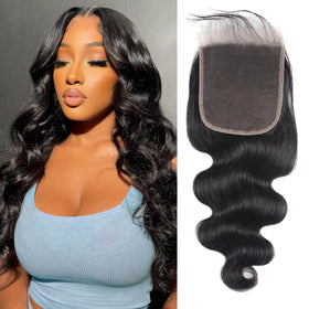 Youngirl 5x5 HD lace closure with natural scalp blend