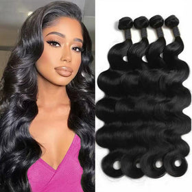 Youngirl Brazilian body wave 16-inch bundles for natural volume and easy blending