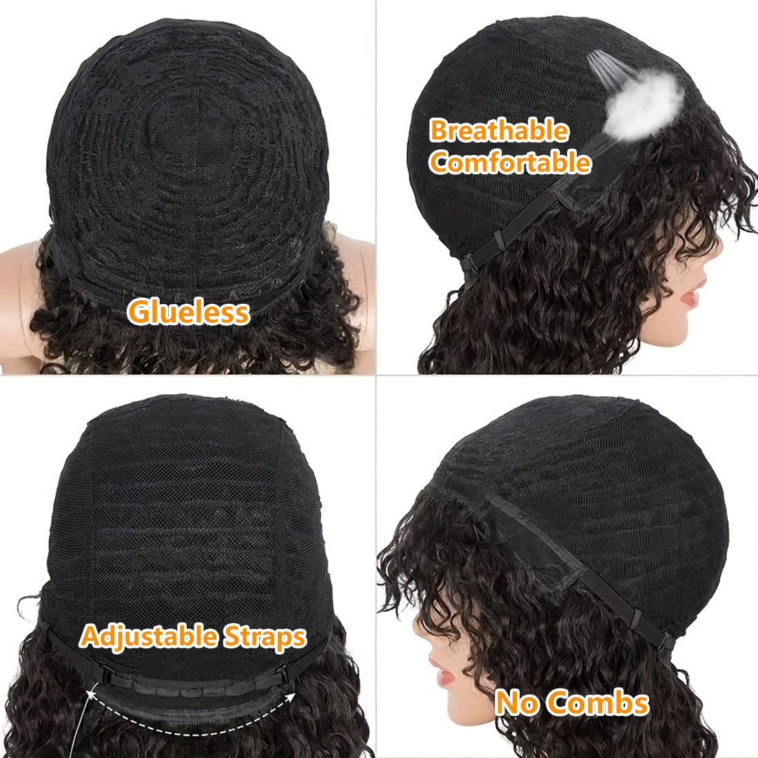 Youngirl human hair wig ready to bleach for color customization.