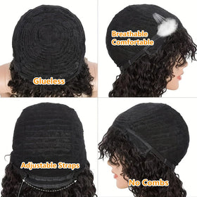 Youngirl human hair wig ready to bleach for color customization.