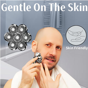YoungPRO 7D adaptive shaving element delivers 360° coverage for quick daily grooming.