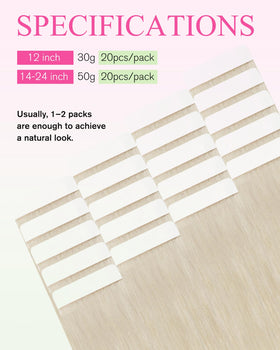 YoungSee invisible tape bond provides discreet wear with seamless look