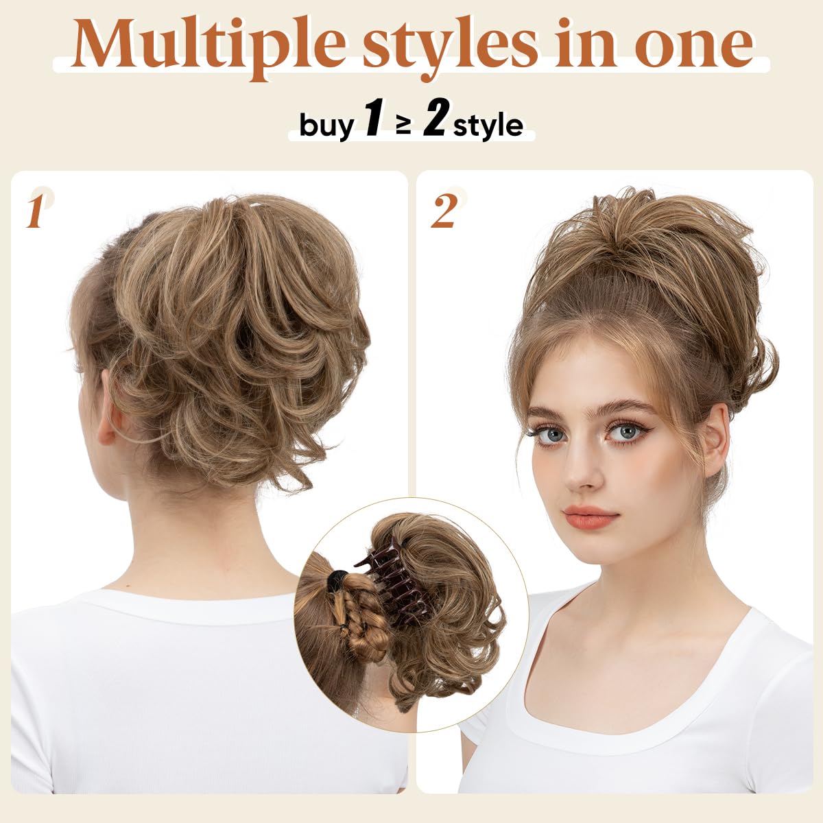 Youngways easy on-the-go styling for daily transformations.
