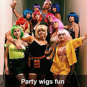 YOUNIGA easy care wig suitable for quick washing and maintenance.