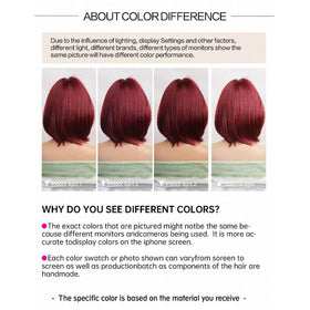YOUNIGA bangs can be trimmed to better fit your face.