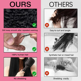 Younsolo Burmese curly hair bundles packaged ready-to-wear extensions.