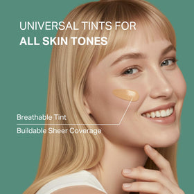 Pump dispenser of Y'OUR Tinted Moisturizer SPF 30 for easy application