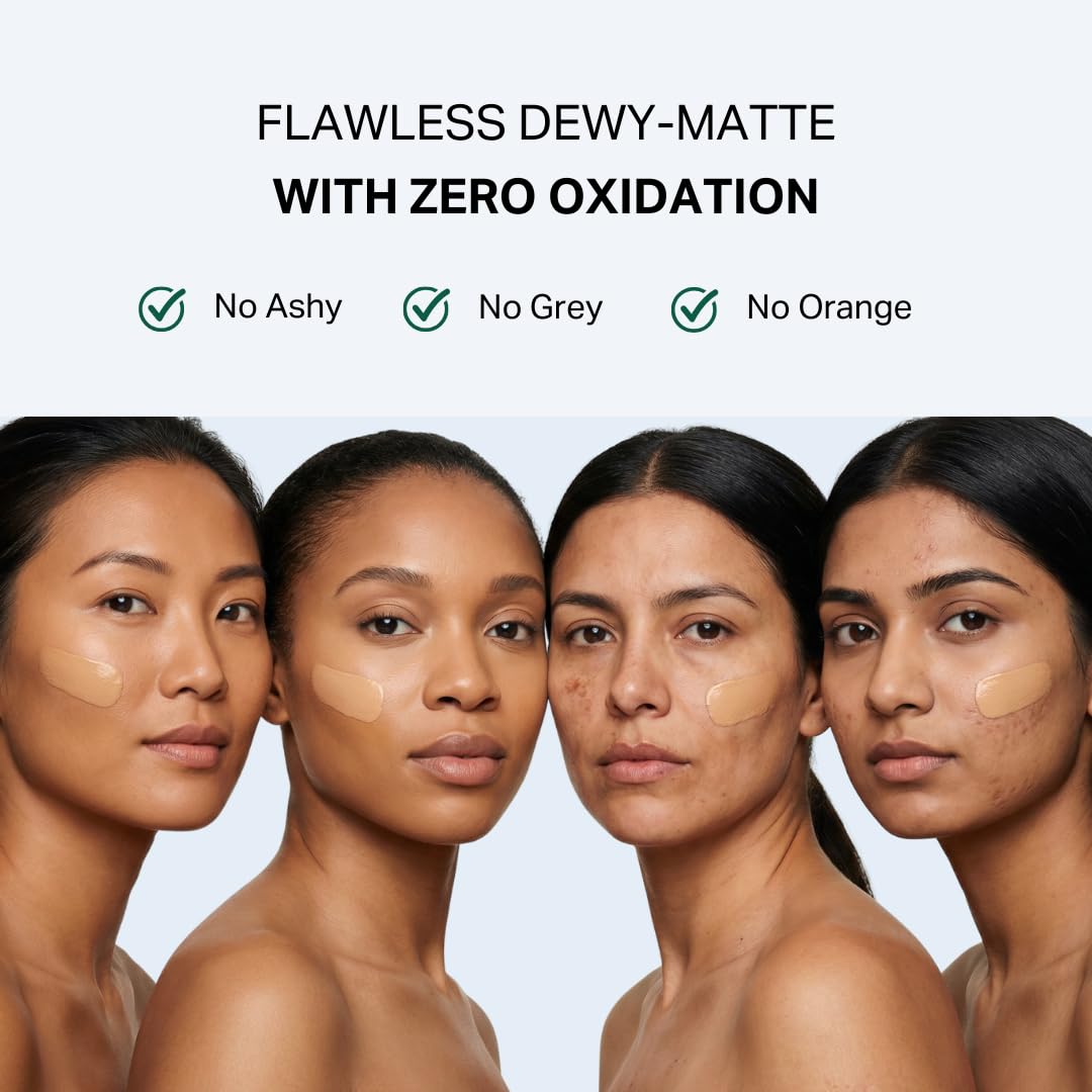 Y'OUR tinted moisturizer texture closeup highlighting lightweight hydration