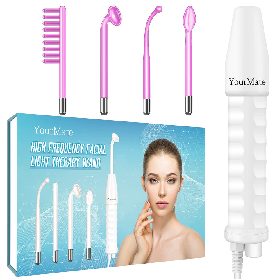 YourMate Phototherapy device in a sleek front view for radiant skin care.