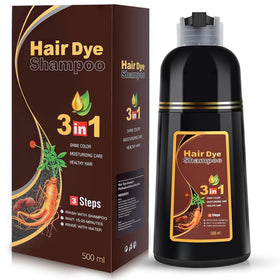 YOURTONE brown hair dye shampoo bottle pour for easy at-home color