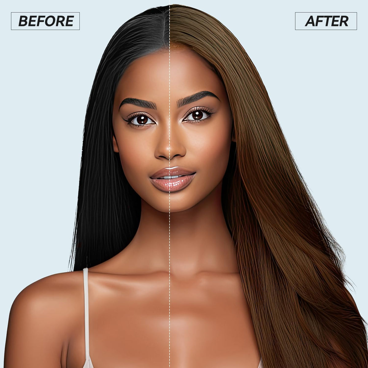 YOURTONE easy-use shampoo in 15-20 minutes for convenient color