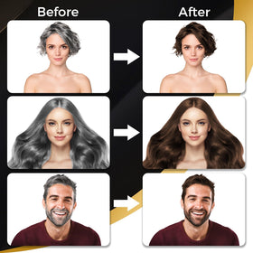 YOURTONE Hair Dye Shampoo bottle ready for at-home use