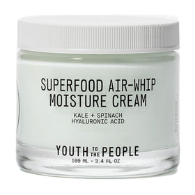 Youth To The People Air-Whip Moisture Cream bottle delivering lightweight hydration.