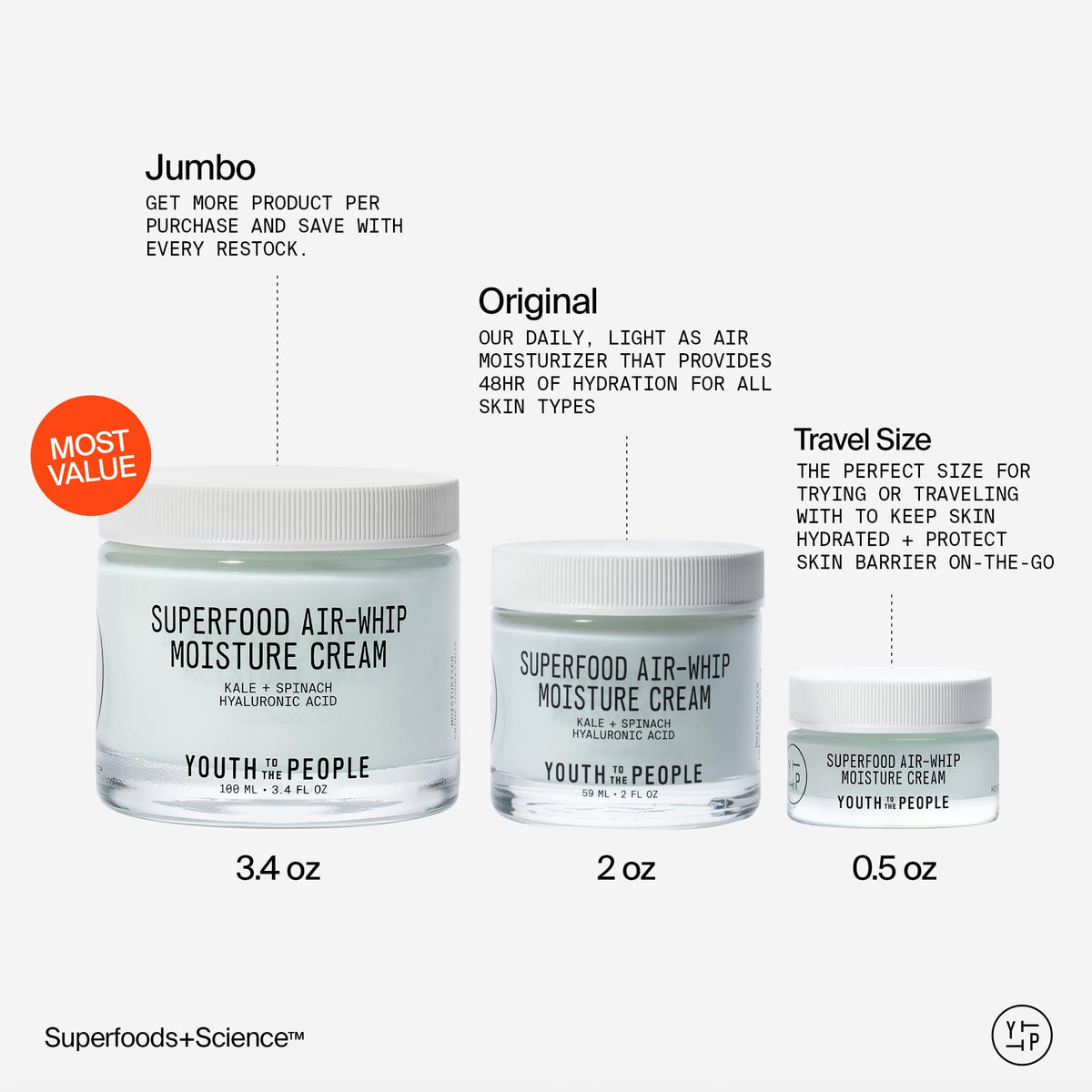 Youth To The People Cruelty-free vegan formula supports clean skincare routines.