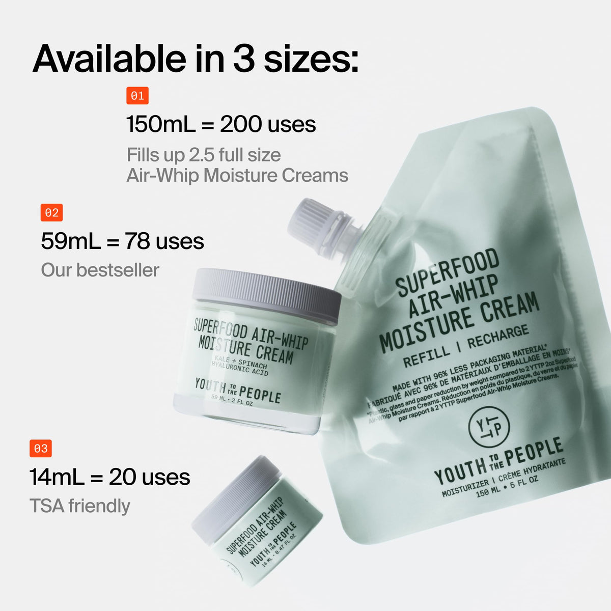 Youth To The People nutrient-rich skincare concept with superfood visuals.