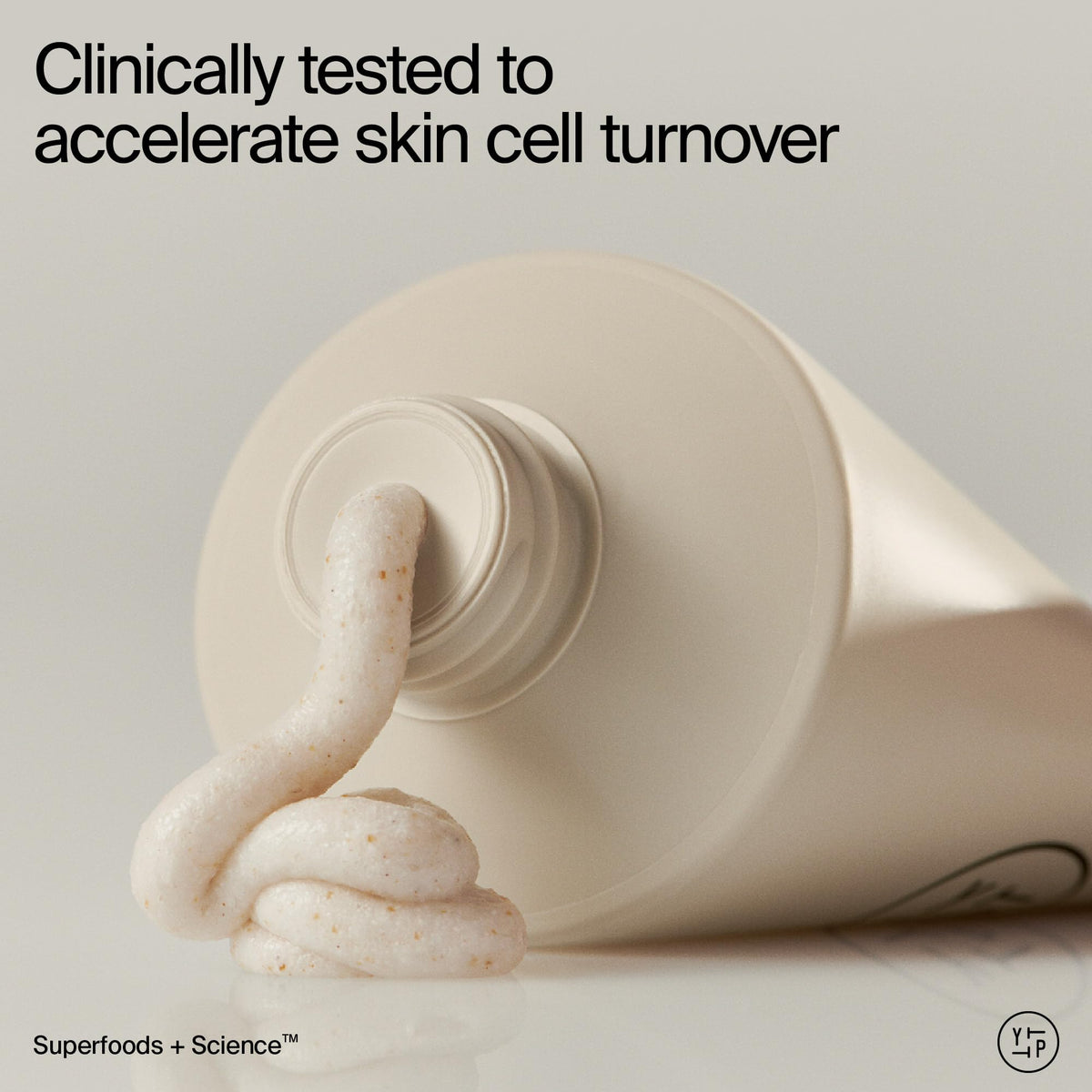 Youth To The People smooth skin after use suggests refreshed appearance.