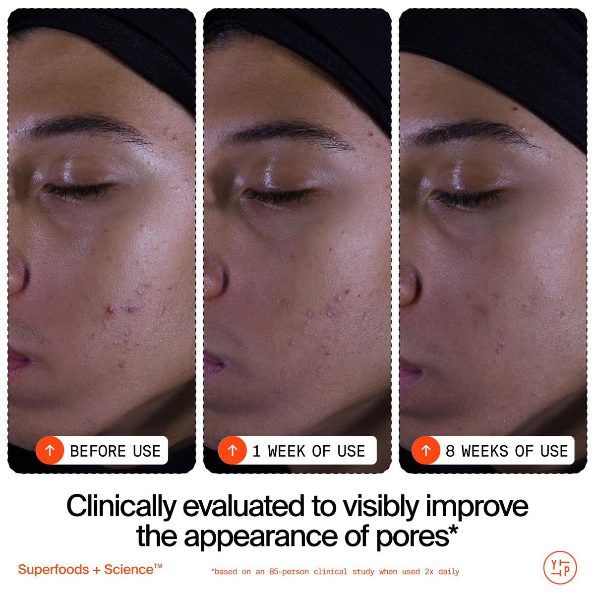 Youth To The People Superfruit Cleanser texture close up showing gel consistency