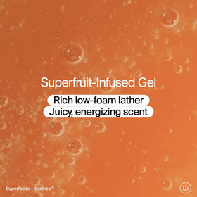 Youth To The People Superfruit Cleanser water rinse in a routine