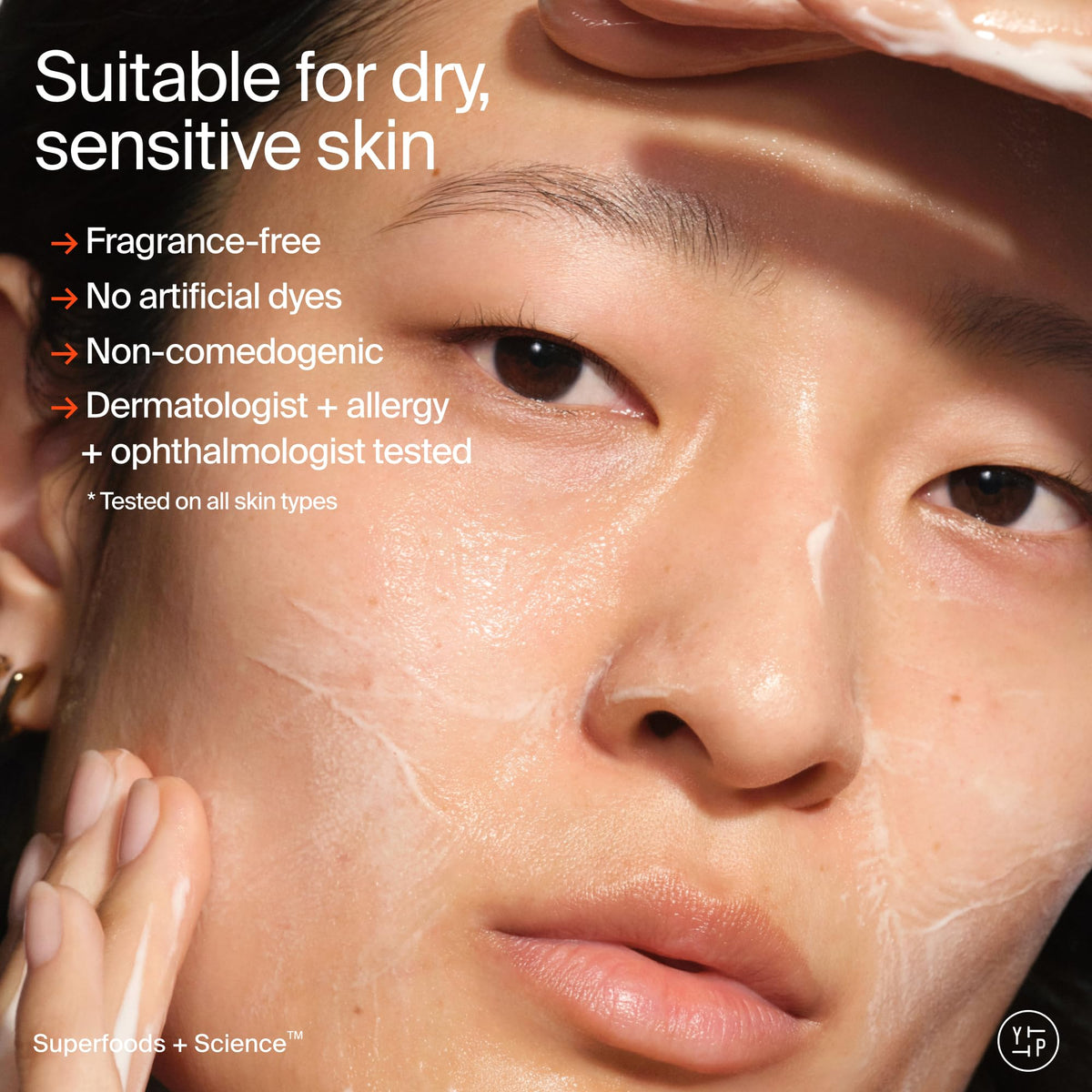 Youth To The People Supershroom cleanser packaging with vegan and cruelty-free seals.