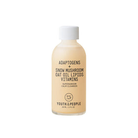 Youth To The People Supershroom face cleanser bottle for travel-ready skincare.