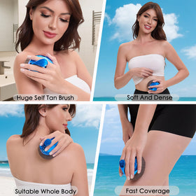 Yoyair body brush for legs with even application