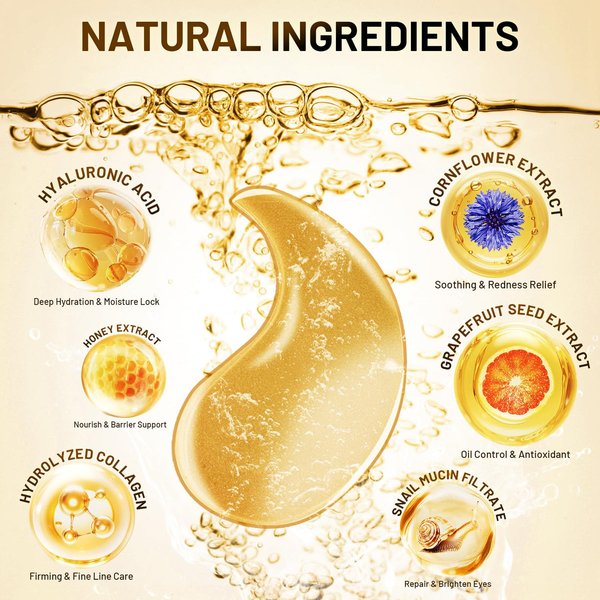 YOYORY collagen and hyaluronic acid boost suggests plump, hydrated under-eye skin