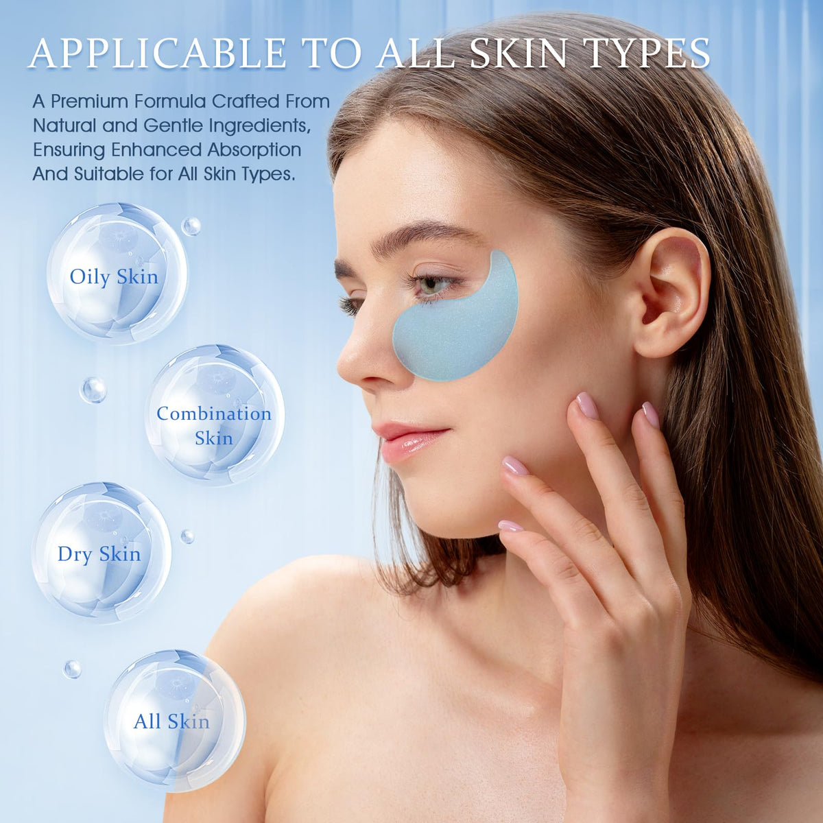 YOYORY cooling patches in use offering spa like home routine