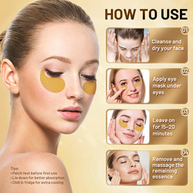 YOYORY under-eye patches, 30 pairs pack shown for easy at-home spa care