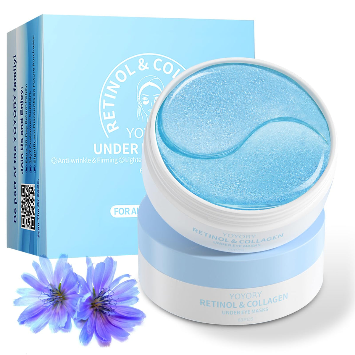 YOYORY under-eye patches cooling application for refreshed eyes