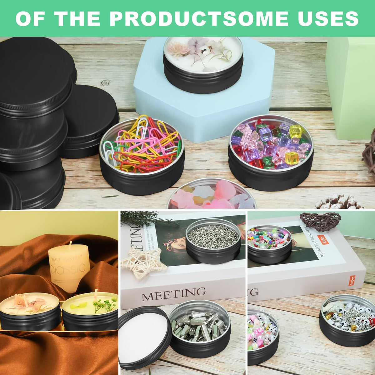 YQ compact balm container for on-the-go use and easy access.