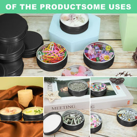 YQ compact balm container for on-the-go use and easy access.