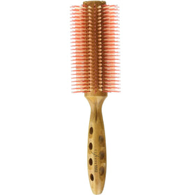 Y.S. Park G Series Curl Shine Round Brush with wooden barrel for smooth styling.