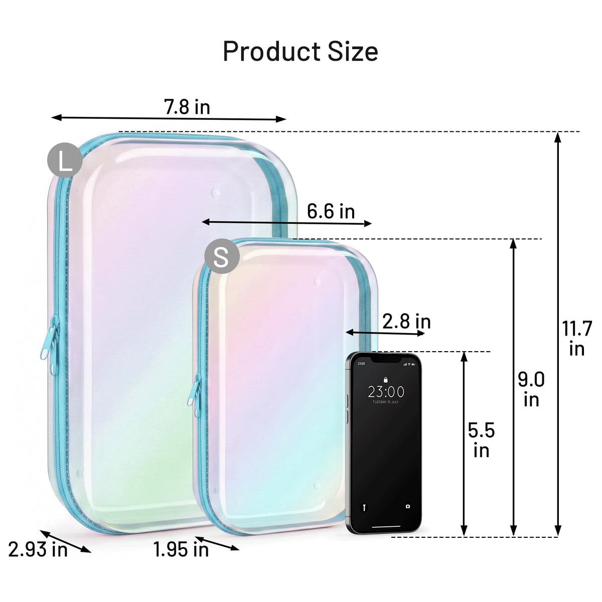 YSHXNX compact splash-proof bag suited for travel and gym routines.