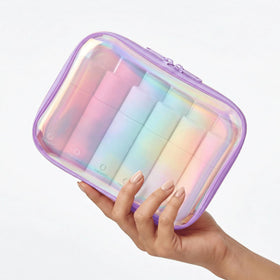 YSHXNX large-capacity travel organizer keeps cosmetics neatly organized.